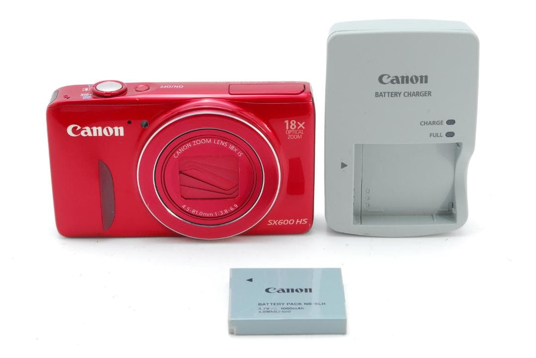 Canon powershot SX600 HS 赤 コンパクトデジタルカメラ