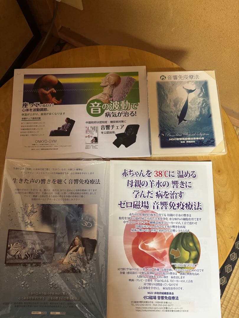 音響免疫療法チェア ボーンビートチェア