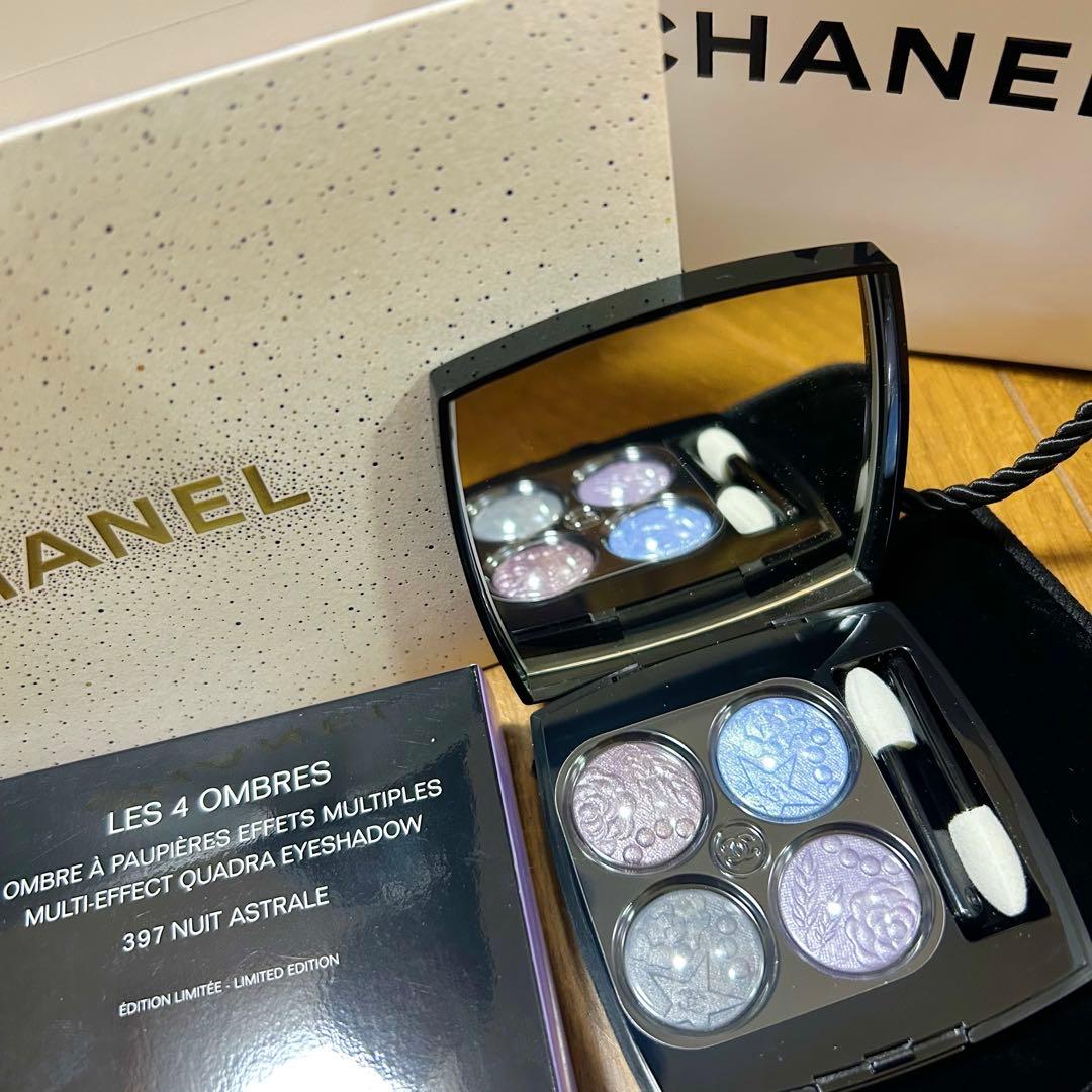 未開封　CHANEL レ キャトル オンブル ニュイ アストラル4色アイシャドウ