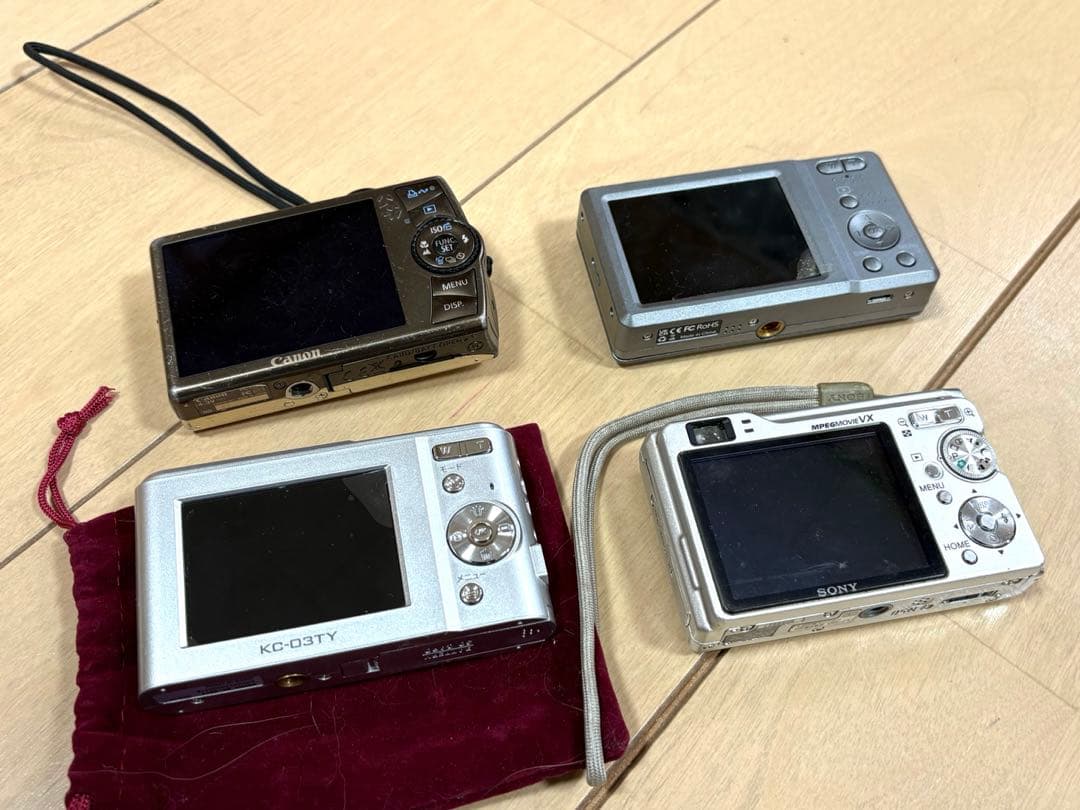 4台セット　SONY Canon その他　コンパクトデジタルカメラ