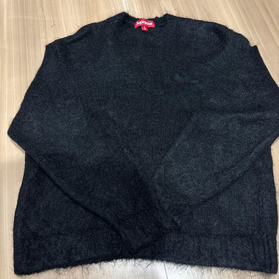 Supreme ブラック ニットセーター M