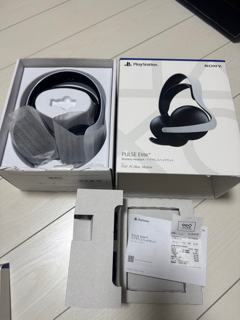 ワイヤレスヘッドセットPULSE Elite CFI-ZWH2J 【新品同様】