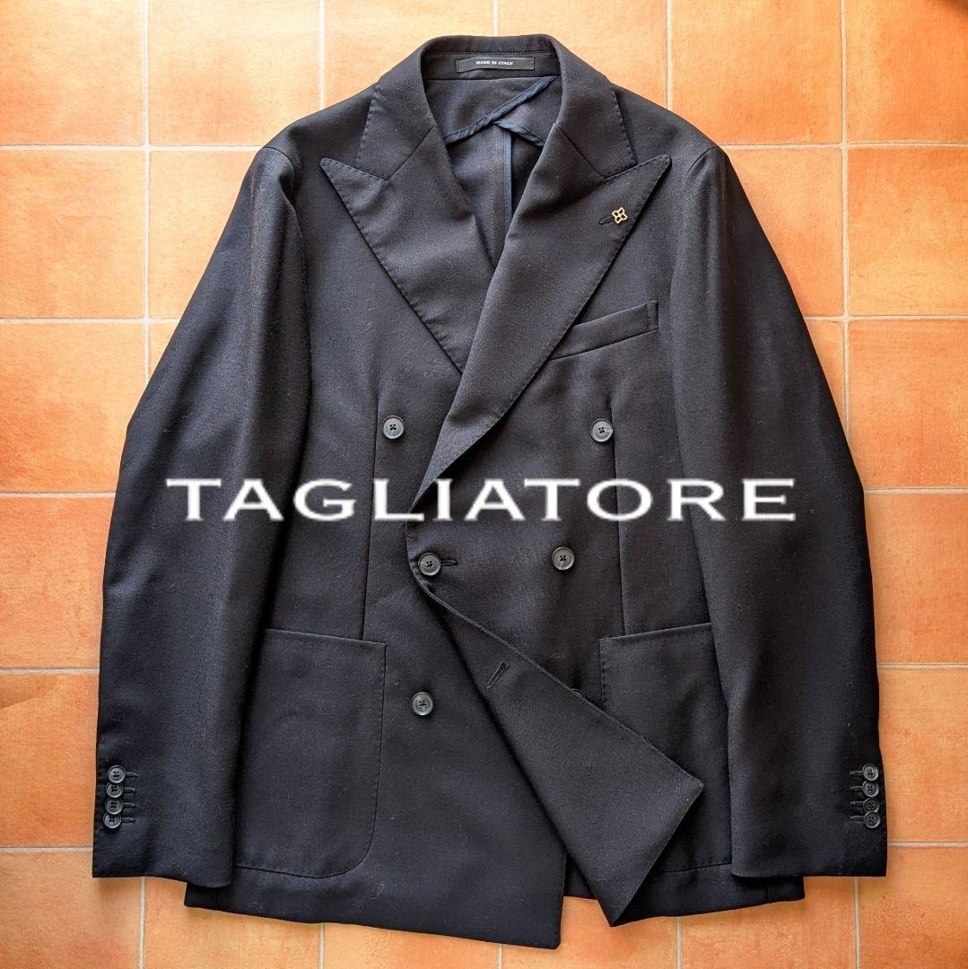 TAGLIATORE ネイビージャケット ダブル 通年 モンテカルロ 46サイズ