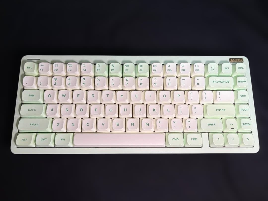 nuphy Halo 75v2 モヒート Raspberry軸（46gf）