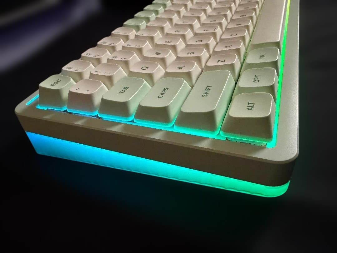 nuphy Halo 75v2 モヒート Raspberry軸（46gf）