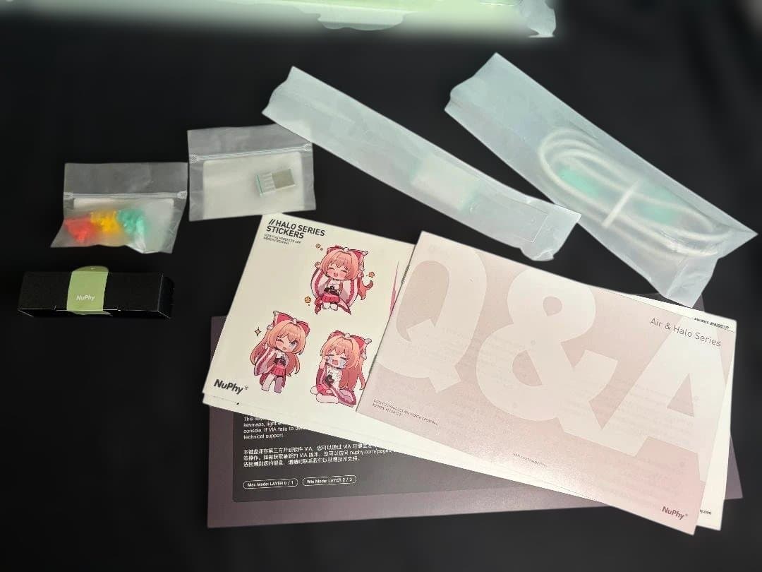 nuphy Halo 75v2 モヒート Raspberry軸（46gf）