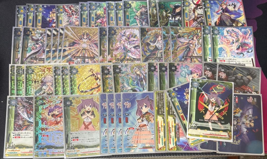 バディファイト デッキ 電神 スリーブ付き