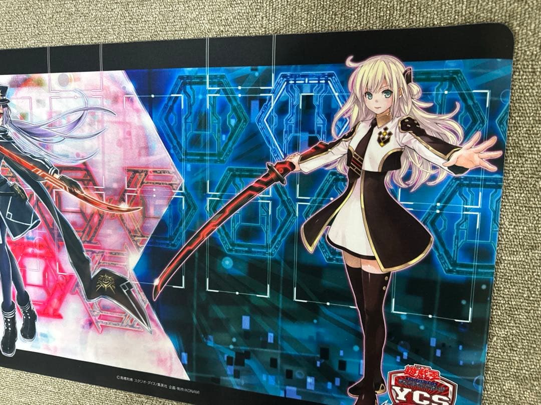 チ*リ様 遊戯王　YCSJ 閃刀姫プレイマット　レイ&ロゼ　閃刀姫デュエルセット