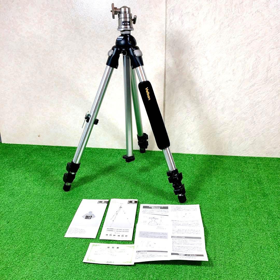 美品！Manfrotto マンフロット 三脚 055PRO ケンコー雲台付き
