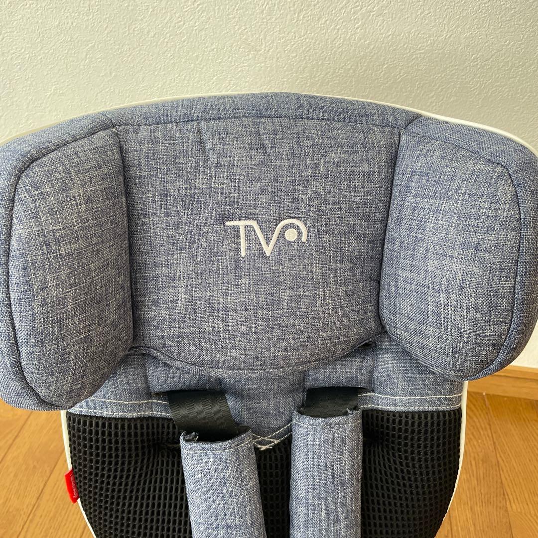 美品＊日本育児 トラベルベストECプラス チャイルドシート　デニム　収納袋付