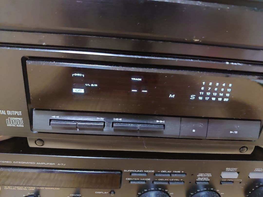 KENWOODステレオコンポ　 A-7J