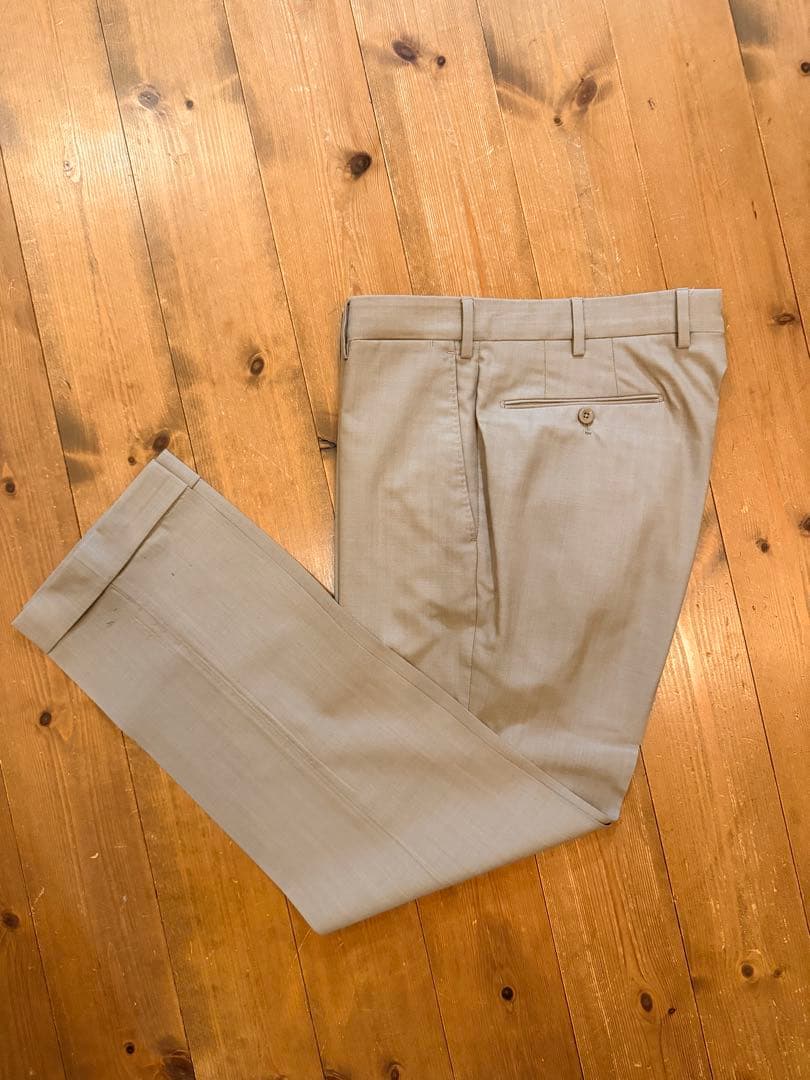 定価4.2万 Beamsf別注 INCOTEX トロピカルウール スラックス