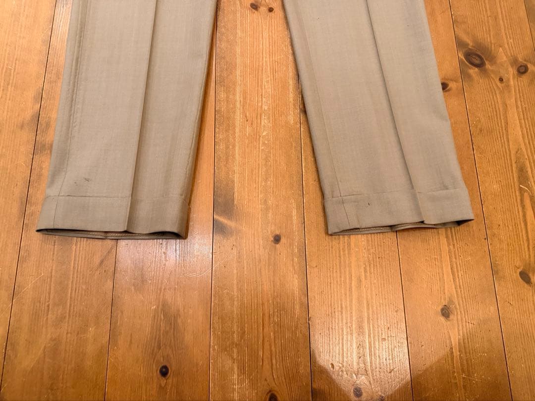 定価4.2万 Beamsf別注 INCOTEX トロピカルウール スラックス