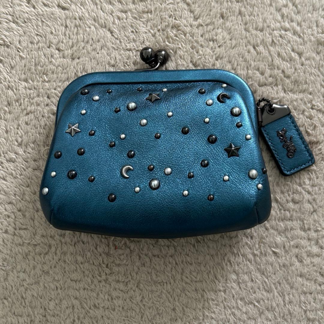 【希少】水原希子コーチコラボ小銭入　ポーチ