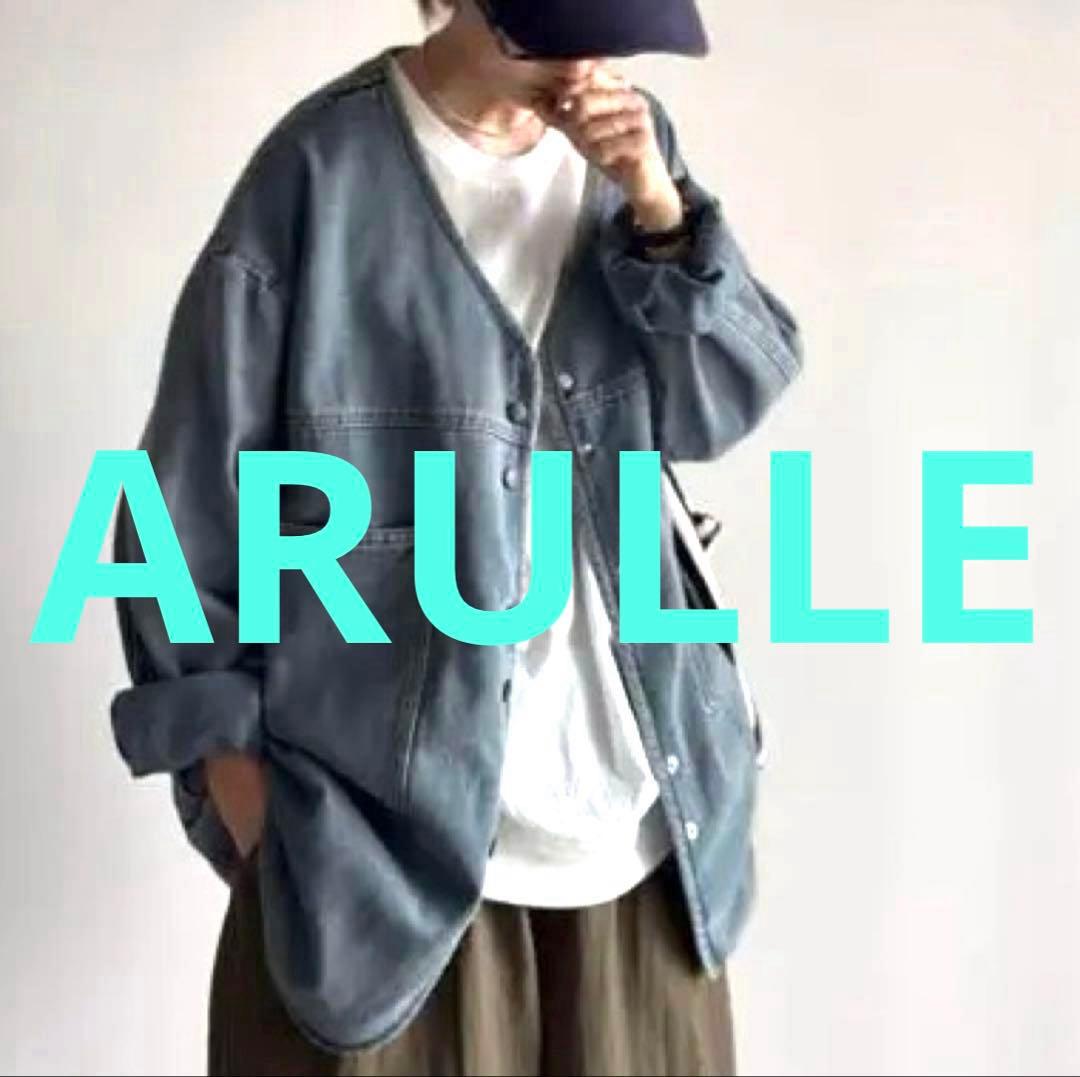 ◼️ARULLE v-collar denim jacket デニムジャケット