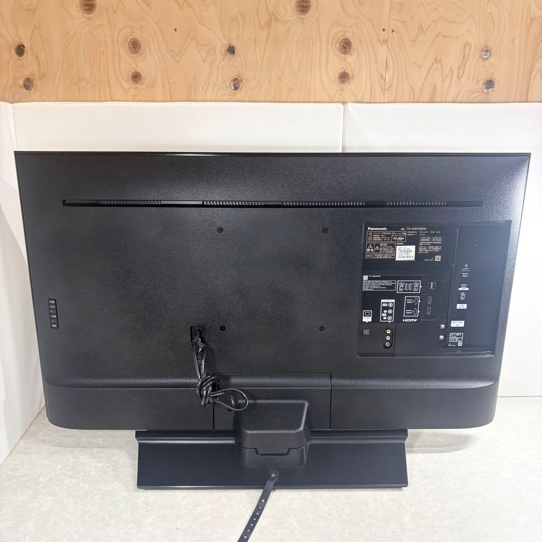 Panasonic 4K液晶テレビ TH-43HX850 43インチ 2021年