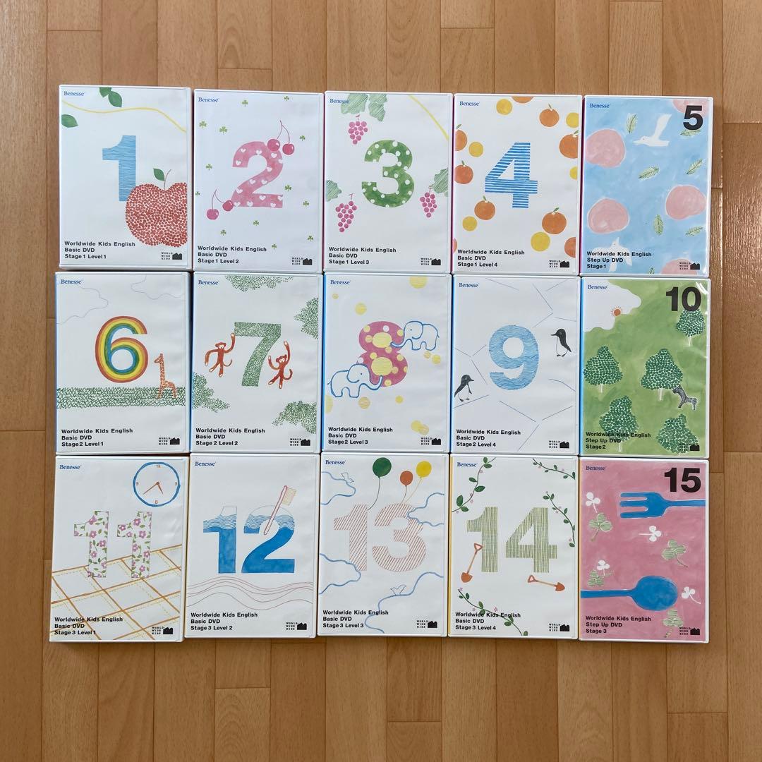 ワールドワイドキッズ DVD30巻 CD6枚セット