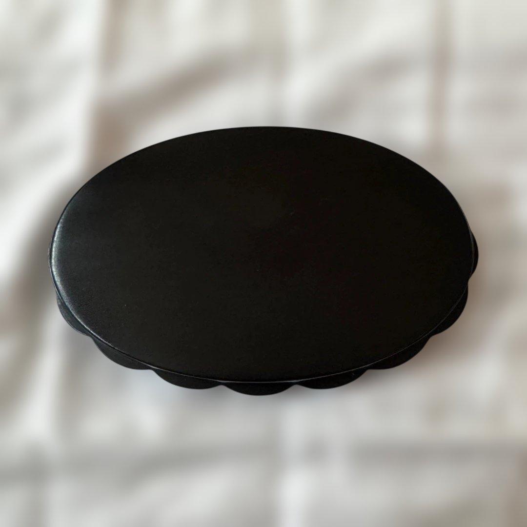 6-3/4インチカクテルパース　青黒檀　エボニー　ナンタケットバスケット