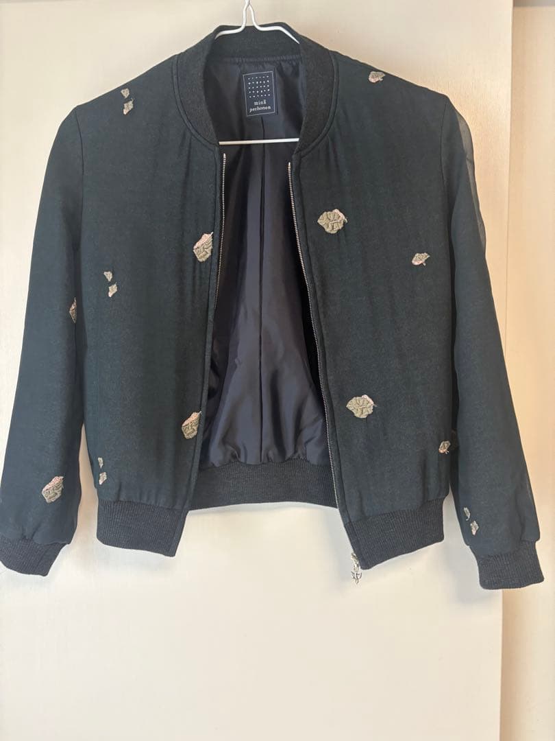 ミナペルホネン　刺繍ジャケット