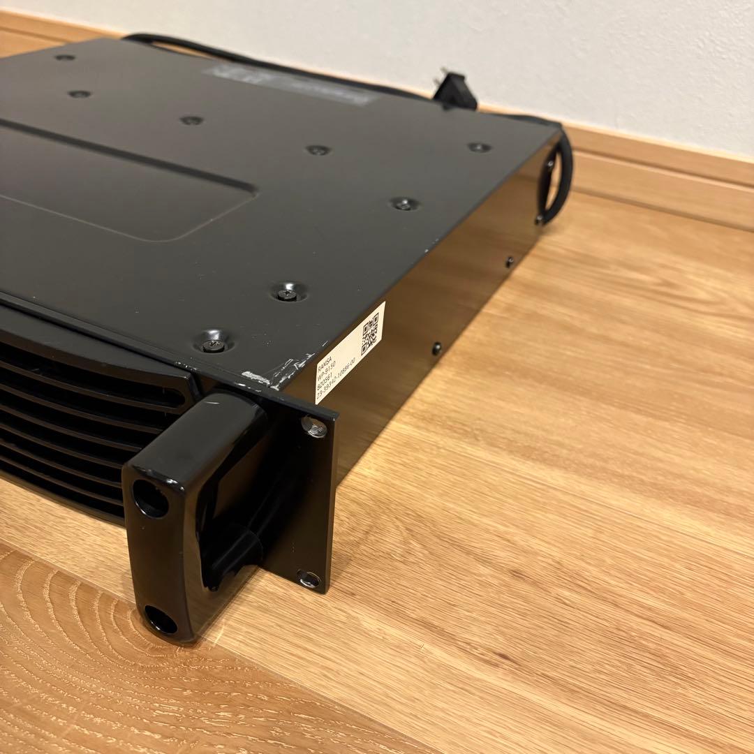 動作品　Panasonic RAMSA WP-9150 パワーアンプ