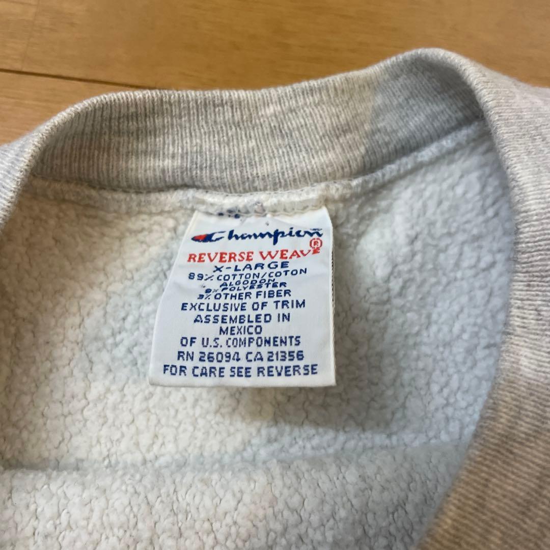 ゲ*ジ様 両面プリント マサチューセッツ チャンピオン リバースウィーブ スウェ