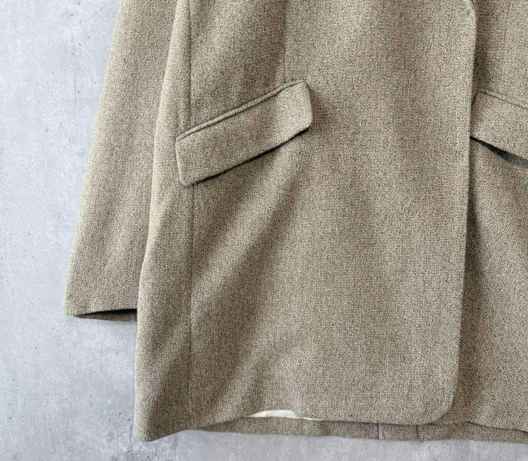 エトレトウキョウ ピークドラペルウールジャケット 秋冬 オーバーサイズ