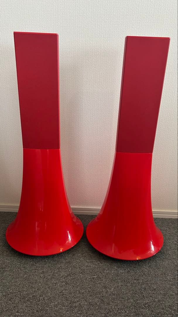 【超美品】Parrot Zik レッドスピーカー(動作確認済)リモコン付