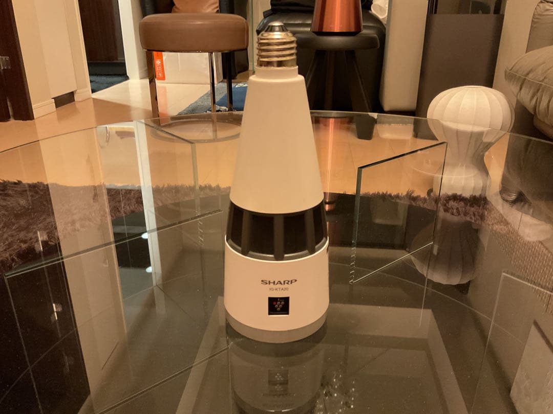 シャープ プラズマクラスター 発生機 LED 照明 E26口　IG-KTA20