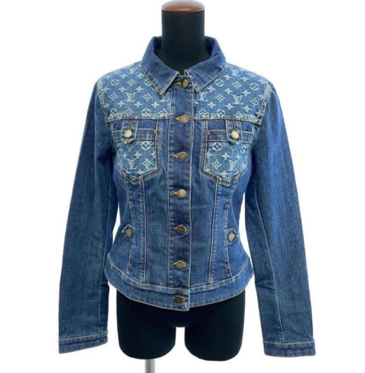 ルイビトンモノグラムデニムジャケッ