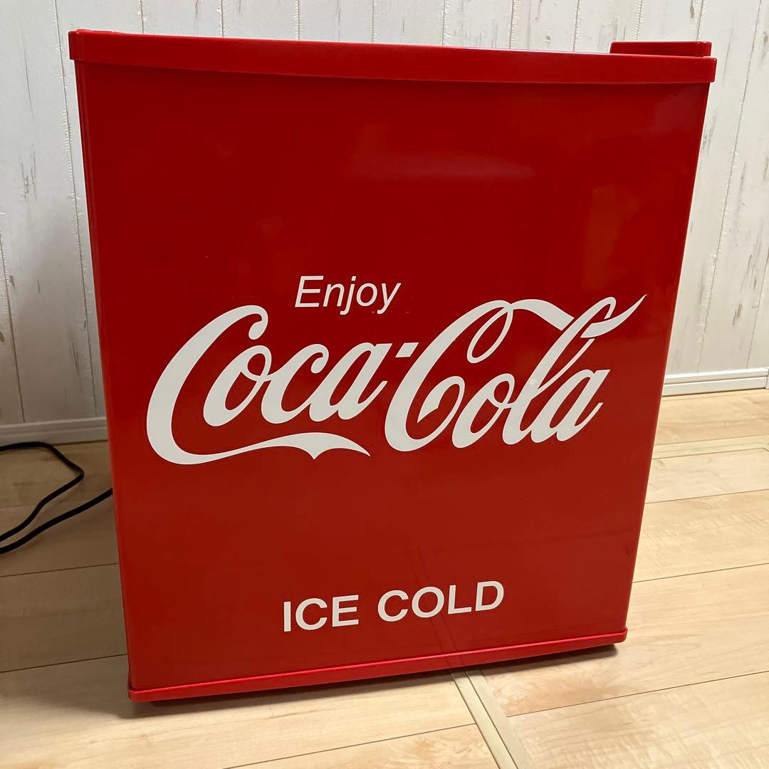 Coca-Cola 冷蔵庫48L コカコーラ 赤