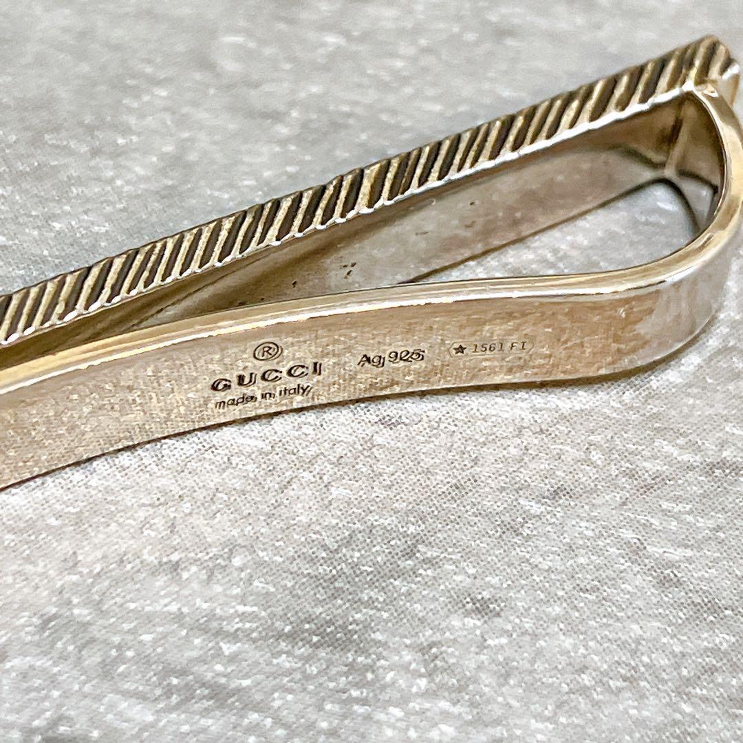 【廃盤 希少】 GUCCI グッチ ガーデン アラベスク スクエアG タイピン