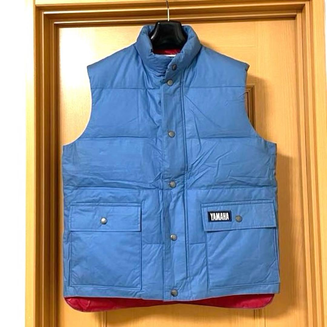 ヤマハ ビンテージ 80s 90s ダウンベスト レーシング バイク オートバイ