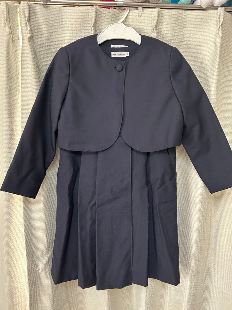 MIKI HOUSE ミキハウス 子供スーツ 女の子 ジャケット ワンピース