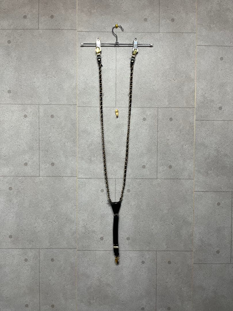 【TAKUYA∞着用】BECOME TREE チェーンサスペンダー