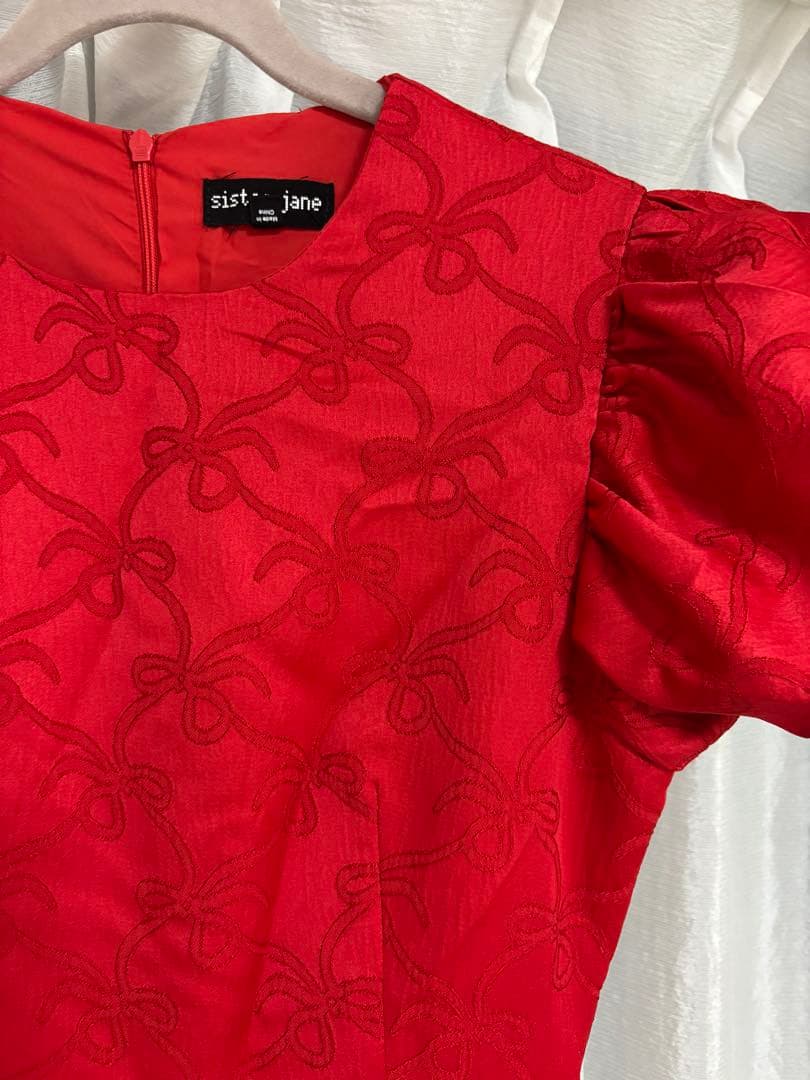 sister jane パフスリーブドレス