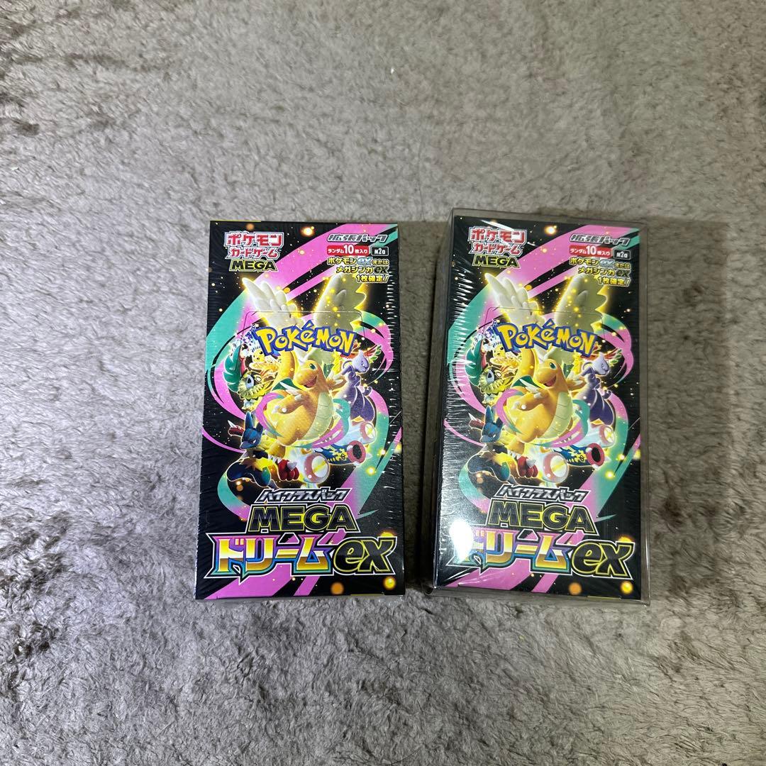 ポケモンカード　メガドリームex 2BOX