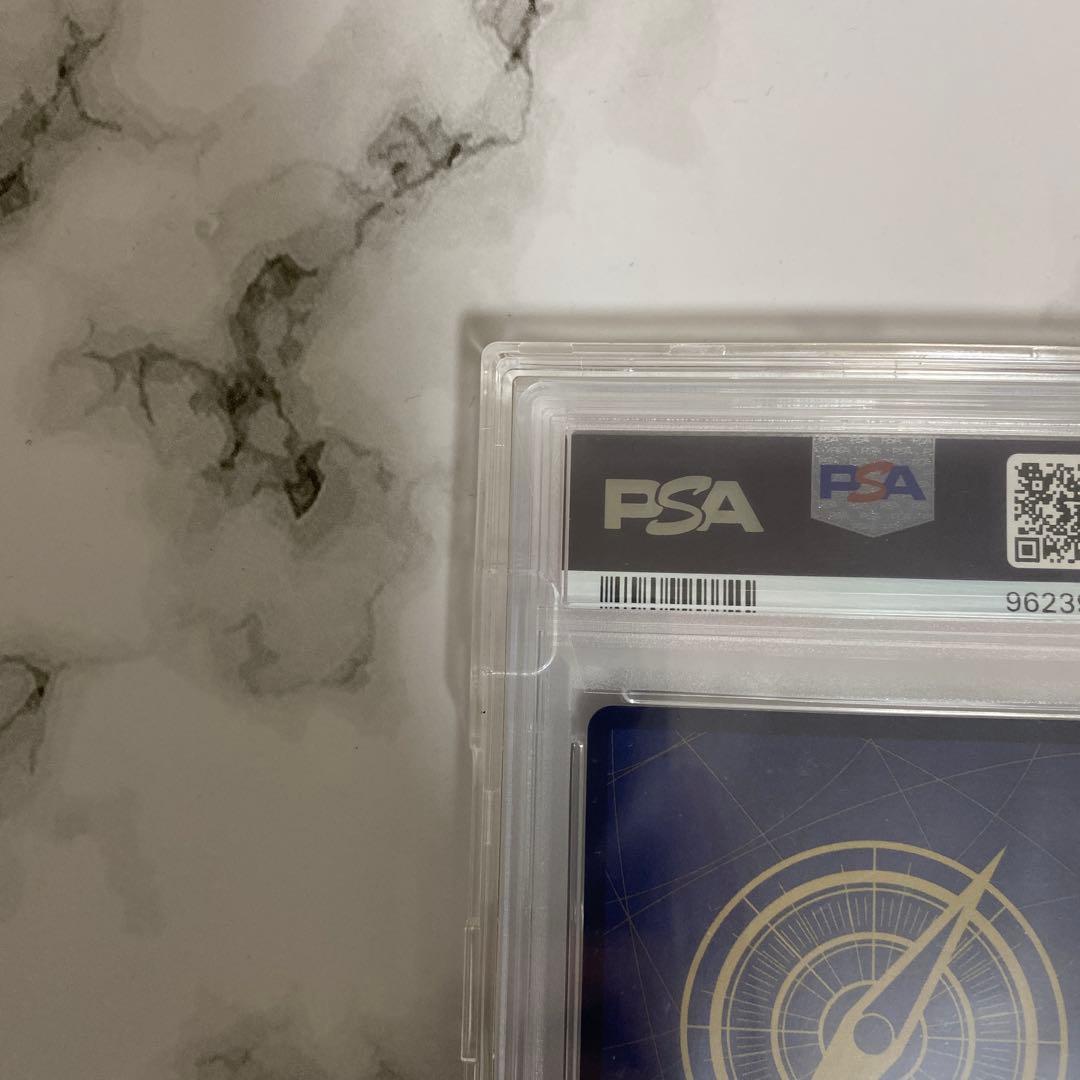 PSA10 中国 ナミ 赤 ワンピースカード ワンピカ シリアル