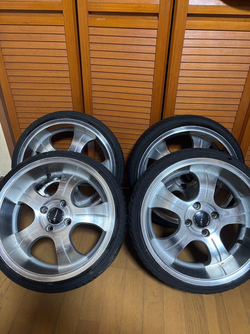 STICH　PRECIOUS 7Jx16+38 100-4H 深リム