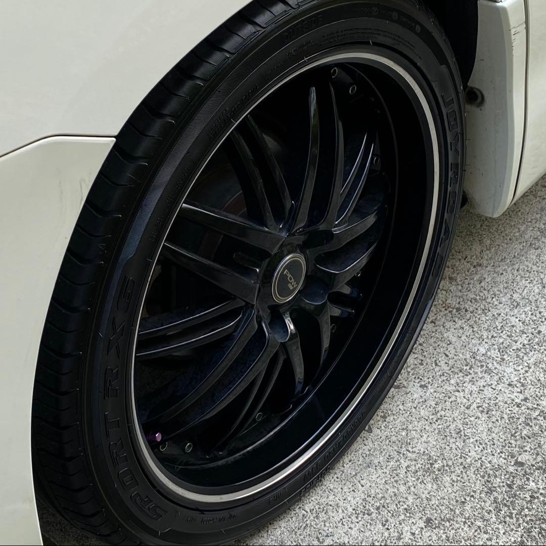 【送料込み】PDW タイヤ&アルミホイール　4本　20インチ　245/40/20