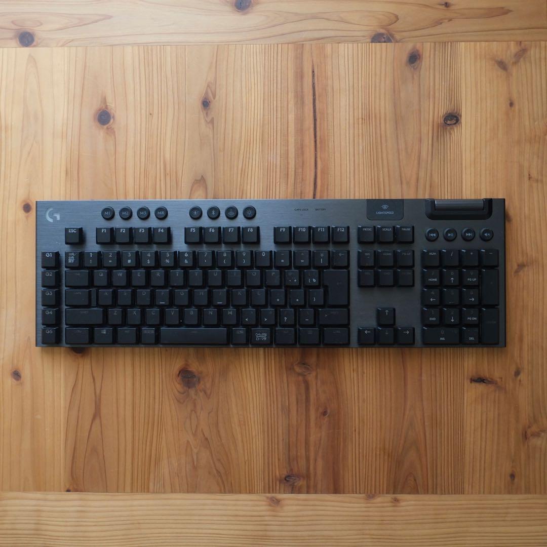 Logicool G ゲーミングキーボード G913-CK クリッキー 青軸