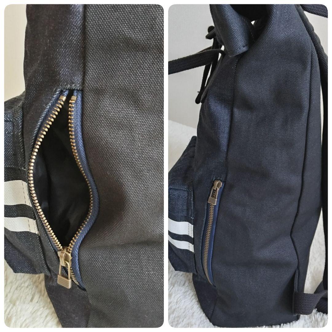 美品✨桃太郎ジーンズ　2WAYバックパック　デニム　インディゴ