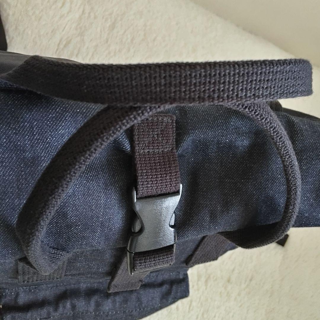 美品✨桃太郎ジーンズ　2WAYバックパック　デニム　インディゴ