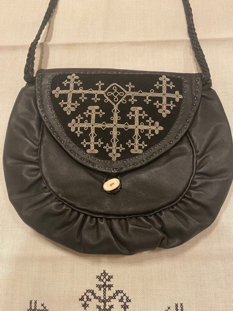 北欧ヴィンテージ　スウェーデン　サーミ族　バック