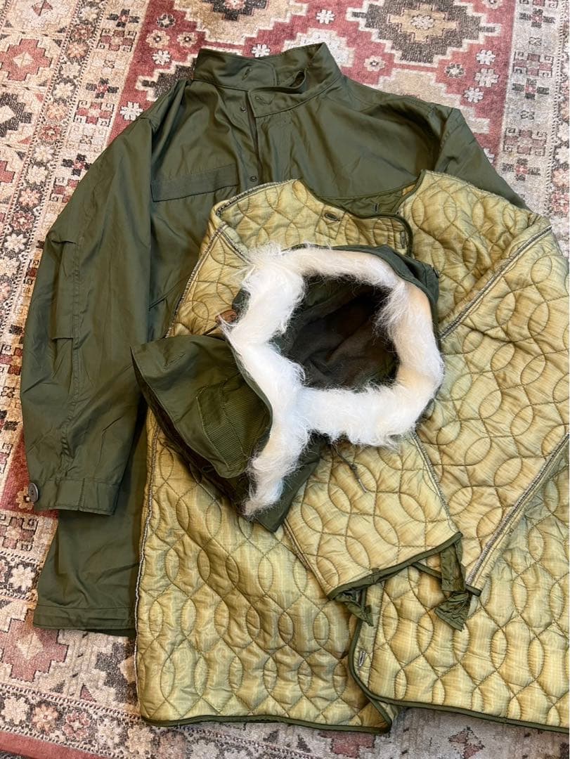 NOSデッドストック70s M-65ベースボールライナーフルセットモッズコート