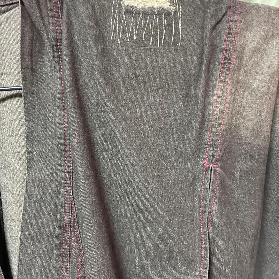 デニム着物　フリーサイズ