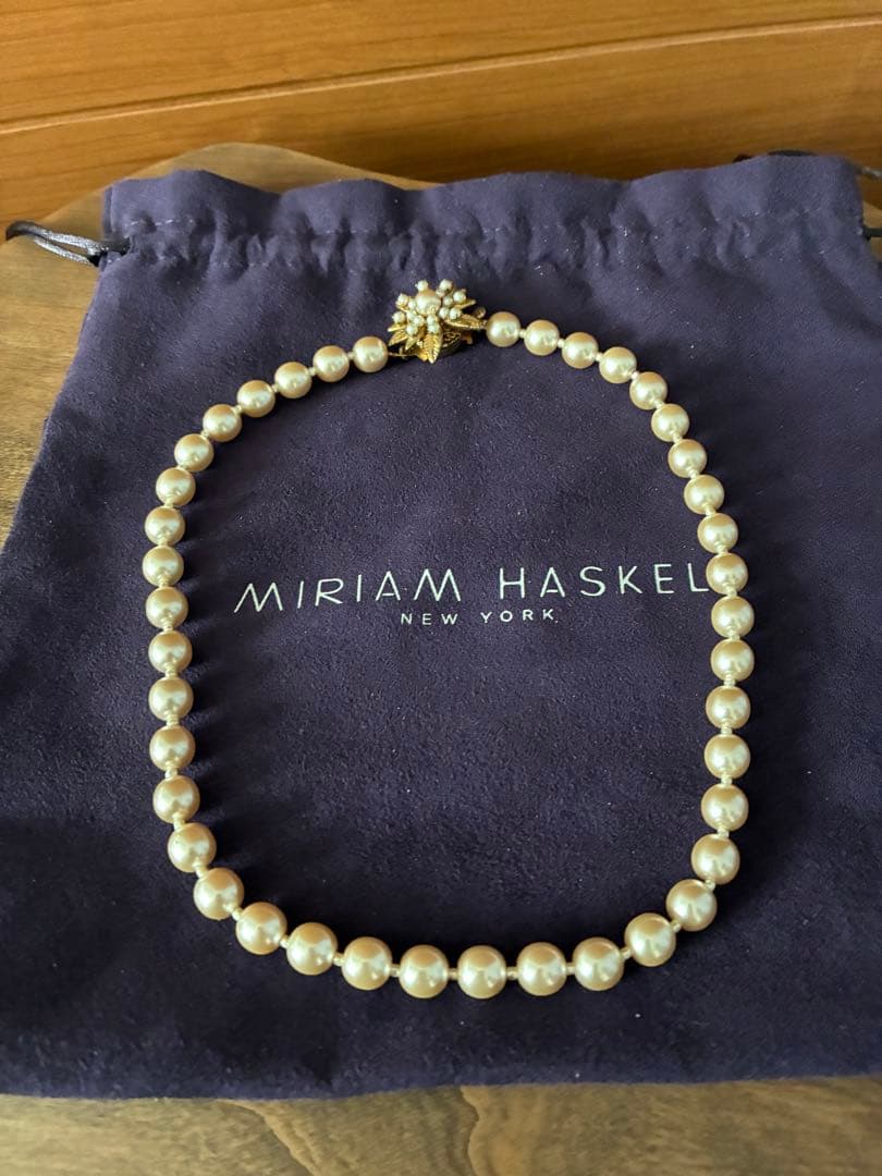 ミリアムハスケル ヴィンテージ ネックレス
