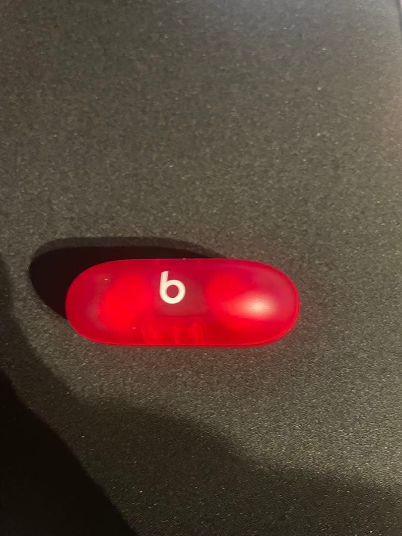 ワイヤレスイヤホン レッド b