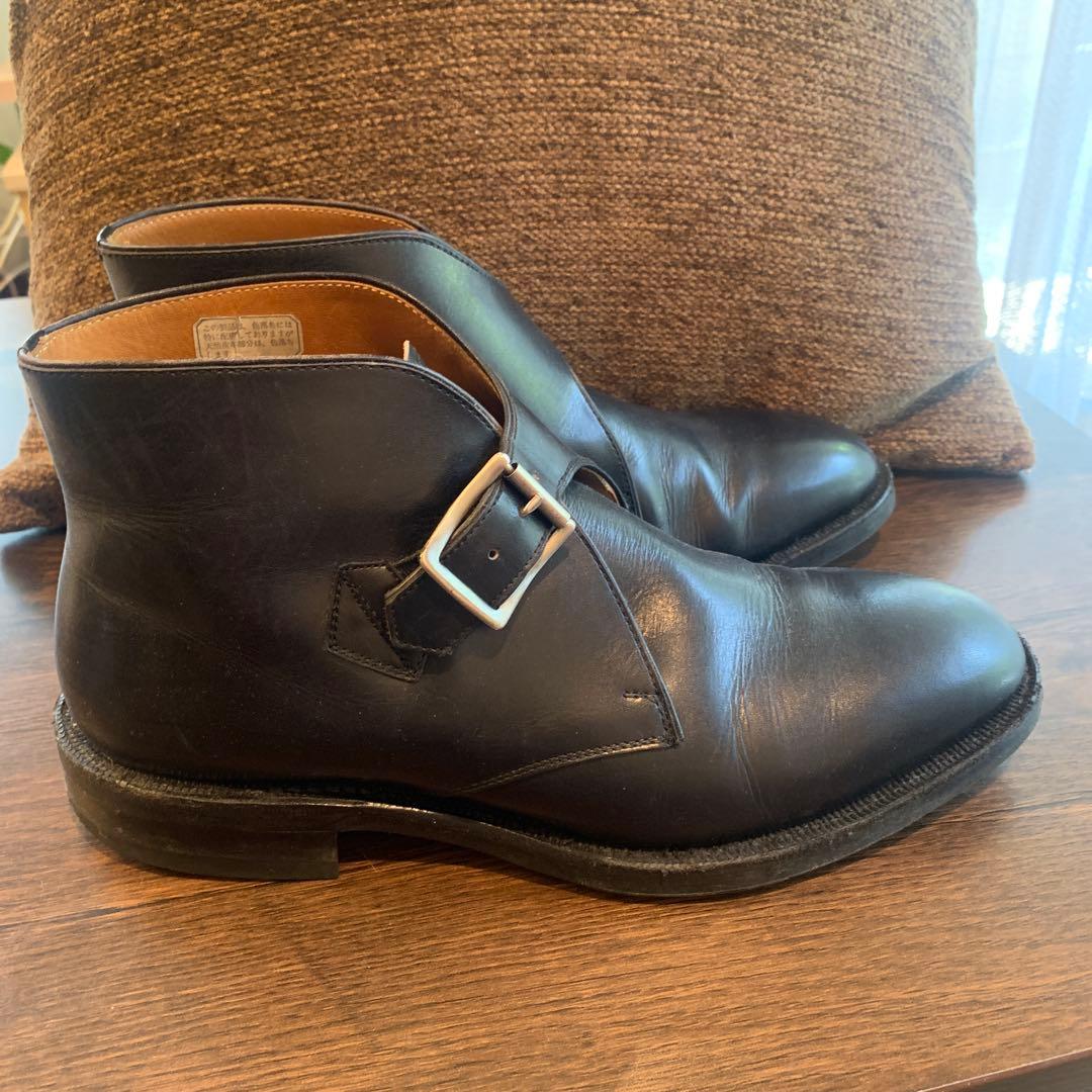 ジョンストン＆マーフィー ショートブーツ サイズ6 1/2