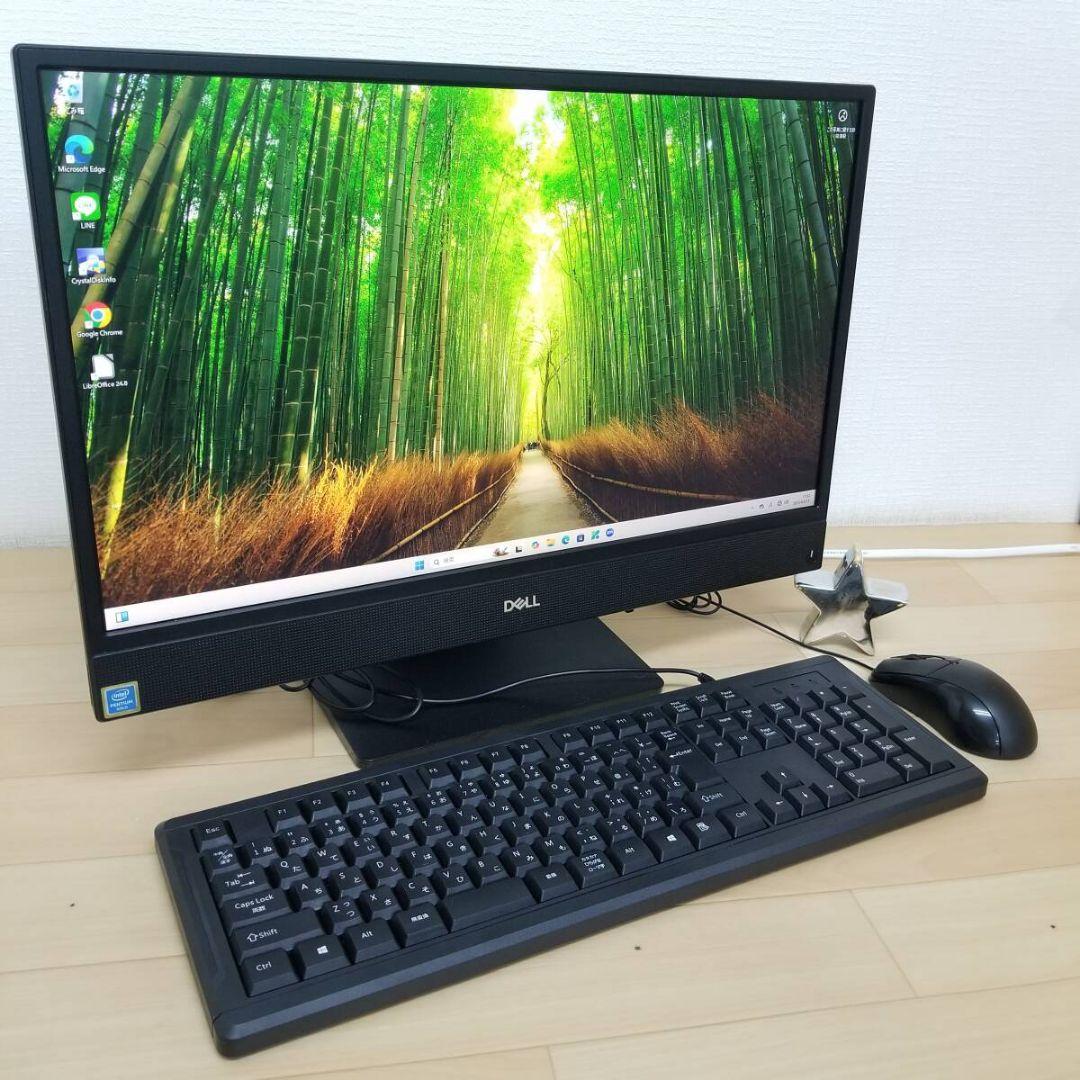 SSD搭載/美品/メモリ8GB/Office2021/Win11/モニター一体型