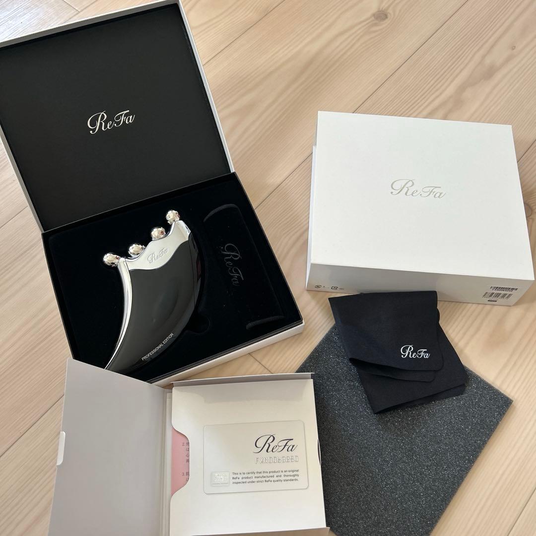 ReFa ブラック 美顔ローラー